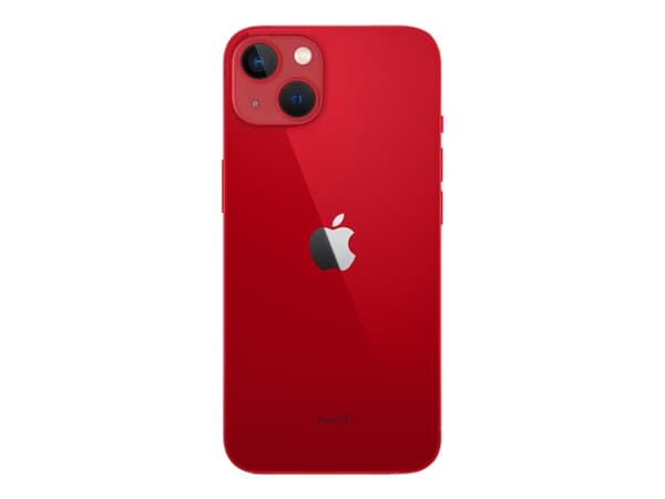 Apple iPhone 13 - (PRODUCT) RED - 5G smartphone - dobbelt-SIM / Internminne 512 GB - OLED-display - 6.1" - 2532 x 1170 piksler - 2x bakkameraer 12 MP