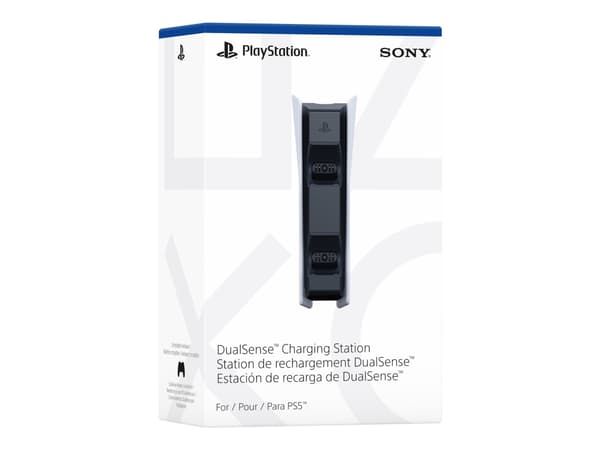 Sony DualSense Charging Station - Ladestasjon + AC-strømadapter - 2 utgangskontakter - for DualSense; PlayStation 5