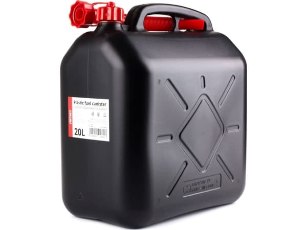 Amio plastbeholder, sort 20l