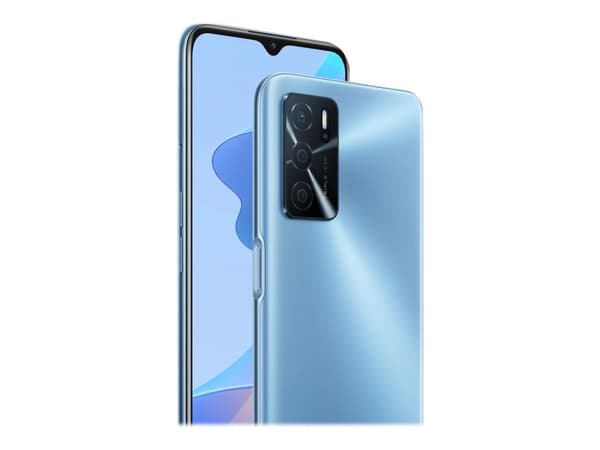 OPPO A16 - 4G smarttelefon - dobbelt-SIM - RAM 4 GB / Internminne 64 GB - microSD slot - LCD-display - 6.52" - 1600 x 720 piksler (60 Hz) - 3x bakkam