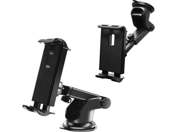 Strado Bilholder Stativ for nettbrett og telefoner (Sort) universal