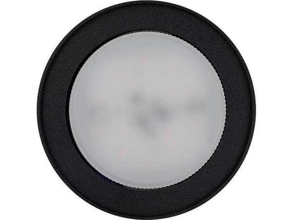 Ceiling lamp Nowodvorski Plafond round FLEA black downlight surface-mounted lamp for the office