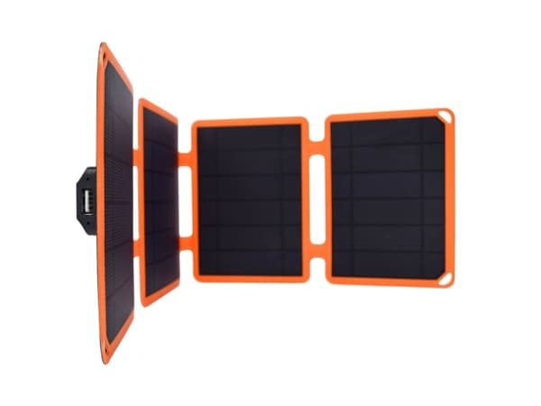 Celly Solarpro10W, Ulkona, Aurinko, IP67, Musta, Oranssi