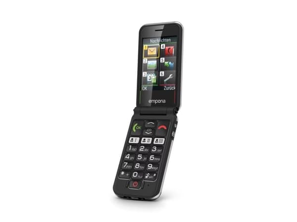 Emporia Joy - Funktionstelefon - LCD-skärm - 240x320 pixlar - rear camera 2 MP
