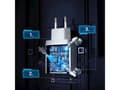 Miniatyrbilde 3 av 5: Ugreen 10133, Innendørs, USB, Hvit
