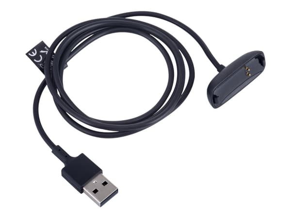 Akyga AK-SW-31 - Laddningskabel för smart klocka - USB hane - 1 m Svart