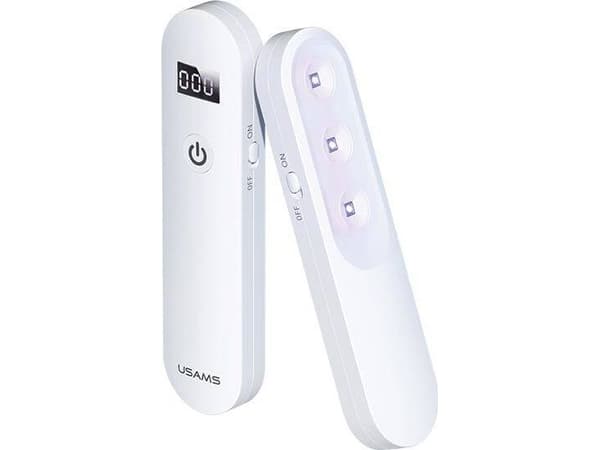USAMS Mini UV-C disinfection lamp, manual sterilizer, white/white ZB159XDD01 (US-ZB159)
