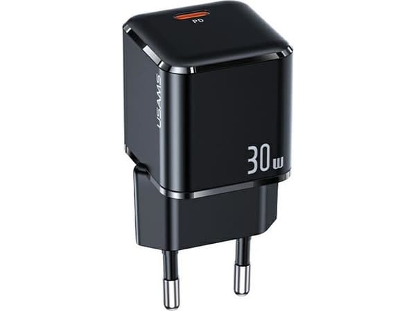USAMS styring. induksjon US-CC096 10W med sort / svart CC96WH01 kabel