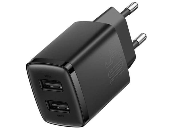 Baseus Compact, Sisätila, AC, 5 V, Musta