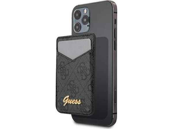 Guess Wallet Card Slot GUWMS4GTLBKMagSafe 4G gray