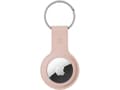 Pikkukuva 1 / 5: Crong Silikonikotelo avainrengas - Suojaava avaimenperä Asia Apple AirTag (Sand Pink)