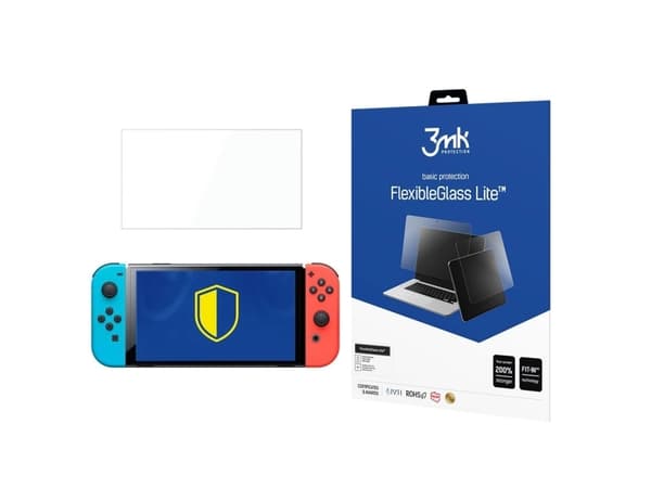 3MK beskyttelsesfilm 3mk hybrid glass Fleksibel 2,5D Lite for Nintendo Switch Oled 8,3" nettbrett