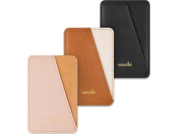 Moshi Moshi Slim Wallet - magnetisk plånbok (SnapTo System) (karamellbrun)