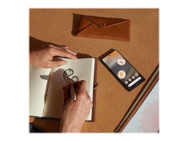Google Pixel 6a - 5G älypuhelin - dual-SIM - RAM 6 GB / Sisäinen muisti 128 GB - OLED-näyttö - 6,134" - 2400 x 1080 pikseliä (60 Hz) - 2x takakamera