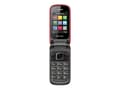 Pikkukuva 2 / 5: Beafon C245, Simpukka, Kaksois-SIM, 6,1 cm (2.4"), Bluetooth, 800 mAh, Punainen