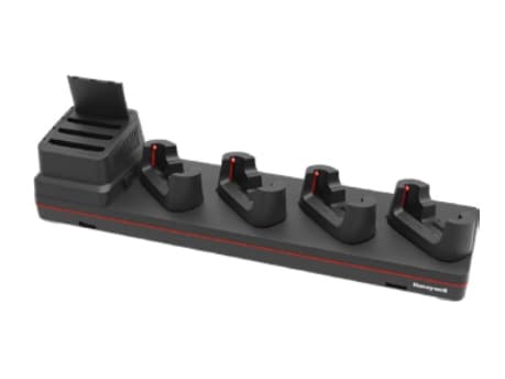 Honeywell - Ladestasjon + batteri - 5-brønns + AC-strømadapter - 5 utgangskontakter - for Honeywell CT30 XP