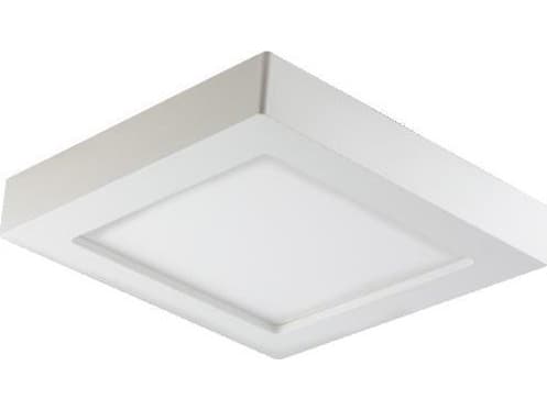 Orno LETI LED-taklampe 24W, downlight, utenpåliggende, firkantet, 1900lm, 3000K, hvit, innebygd LED-strømforsyning, AD-OD-6075WLX3