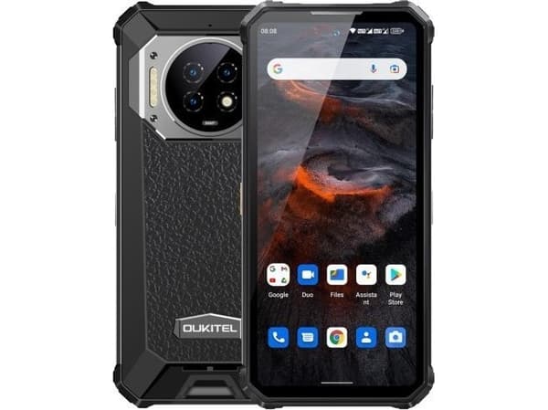 Smarttelefon Oukitel WP19 8/256 21000mAh NFC Svart Sort