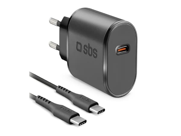 SBS TEKITTRTC15W, Innendørs, AC, 9 V, 1 m, Sort