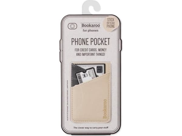 IF Bookaroo Phone pocket - portfel na telefon beżowy