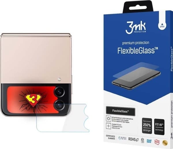 3mk FlexibleGlass Samsung Galaxy Z Flip4 (edessä)