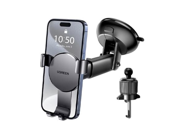 Ugreen 60990B, Mobiltelefon/Smartphone, Bil, Sort