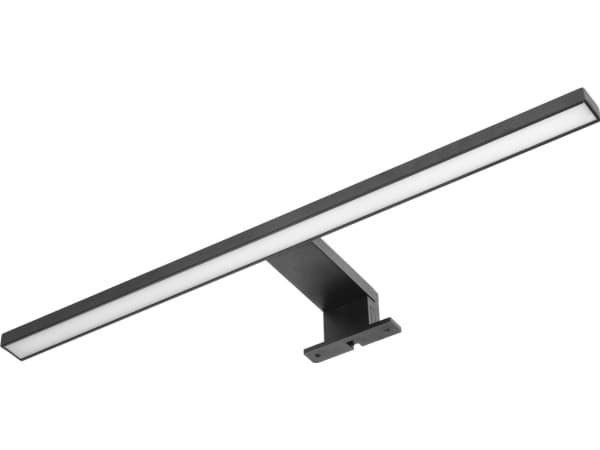 Kinkiet Orno NORTES LED 12W, lampa nad lustro, 900lm, 4000K, dł. 50 cm, alumiini, czarna AD-OM-6208L4/B