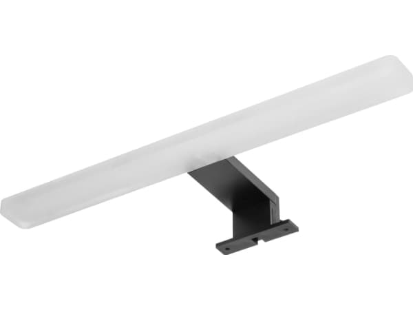 Kinkiet Orno ESPELLO LED 6W, lampa nad lustro, 510lm, 4000K, dł. 40 cm, aluminium+akryl, czarna AD-OM-6123L4/B
