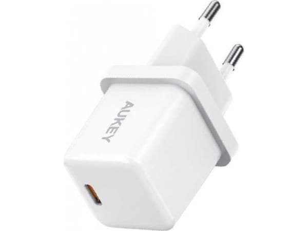 PA-F5 OEM Valkoinen Mini verkkovirtalaturi 1xUSB-C 20W PD Virransyöttö