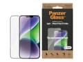 Miniatyrbilde 1 av 5: PanzerGlass™ | Antibakteriell - Skjermbeskytter for mobiltelefon - Ultra-Wide Fit - rammefarge svart | Apple iPhone 13 Pro Max/14 Plus