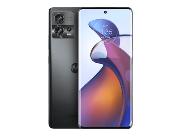 Motorola Edge 30 Fusion - 5G pekskärmsmobil - dual-SIM - RAM 8 GB / Internal Memory 128 GB - pOLED-skärm - 6.55" - 2400 x 1080 pixlar (144 Hz) - 2 ba Grå
