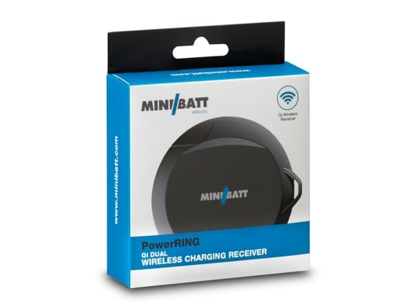 miniBatt PowerRing, Innendørs, 5 V, Sort