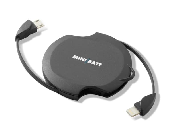 miniBatt PowerRing, Innendørs, 5 V, Sort