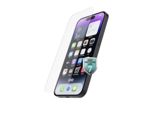 Hama 00216346, Apple, iPhone 14 Pro, Støtbestandig, Slagbestandig, Støtbestandig, Ripebestandig, Gjennomsiktig, 1 stykker