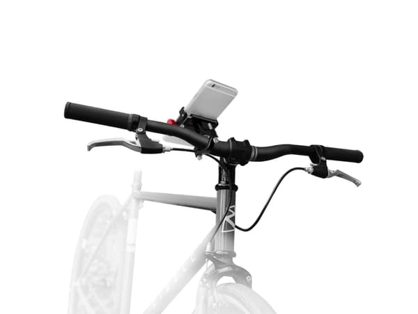 LogiLink AA0146, Mobiltelefon / smartphone, Passiv hållare, Cykel, Motorcykel, Sparkcykel, Kundvagn, Svart, Röd