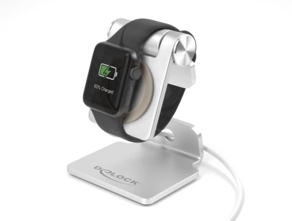 Delock - Holder for smart armbåndsur - adjustable - sølv