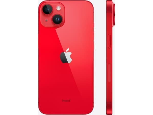 Smartfon Apple iPhone 14 128GB RED (MPVA3)