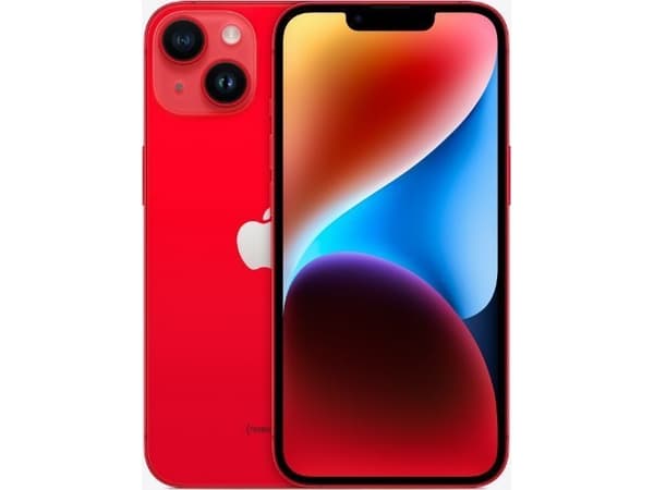 Smartfon Apple iPhone 14 128GB RED (MPVA3)