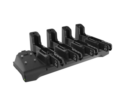 Zebra 4-slot Charge-only ShareCradle - Ladestasjon for nettbrett - for Zebra ET40, ET40-HC, ET45