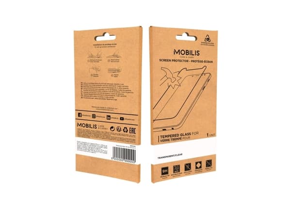 Mobilis - Skjermbeskyttelse for mobiltelefon - glass - blank - for Samsung Galaxy Xcover Pro