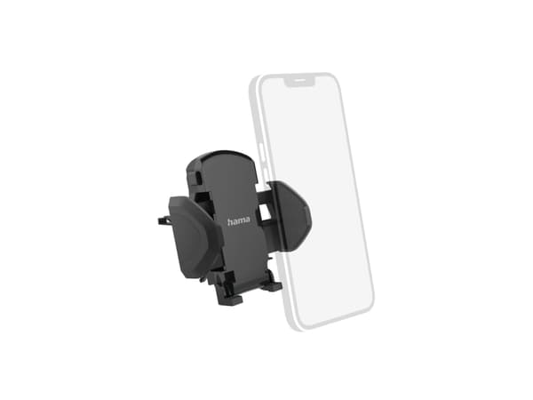 Hama Move, Mobiltelefon/smarttelefon, Passiv holder, Bil, Sort