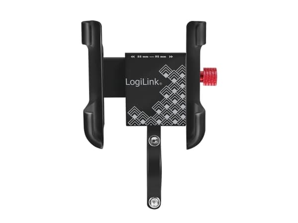 LogiLink AA0148, Matkapuhelin/älypuhelin, Passiiviteline, Polkupyörä, moottoripyörä, Skootteri, Ostoskärry, Musta, Punainen