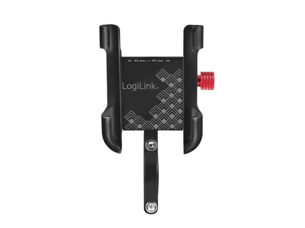 LogiLink AA0148, Matkapuhelin/älypuhelin, Passiiviteline, Polkupyörä, moottoripyörä, Skootteri, Ostoskärry, Musta, Punainen