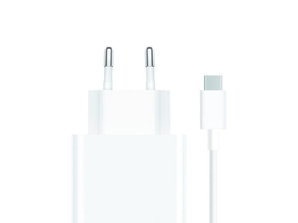 Xiaomi MDY-12-EJ - Strømadapter - 67 watt - 3 A (USB) - på kabel: USB-C - hvit