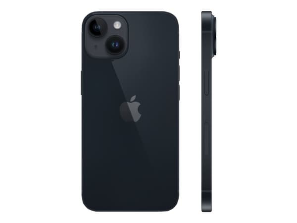 Apple iPhone 14 Plus - 5G älypuhelin - dual-SIM / Sisäinen muisti 128 GB - OLED-näyttö - 6,7" - 2778 x 1284 pikseliä - 2x takakamera 12 MP, 12 MP - e