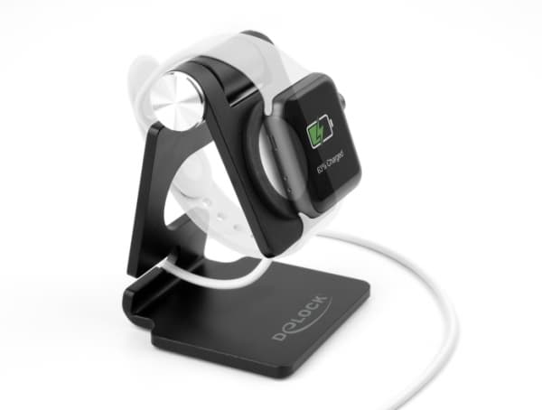 Delock - Holder for smart armbåndsur - adjustable - svart