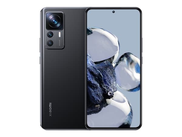Xiaomi 12T Pro - 5G älypuhelin - dual-SIM - RAM 8 GB / Sisäinen muisti 256 GB - OLED-näyttö - 6,67" - 2712 x 1220 pikseliä (120 Hz) - 3x takakamera 2 musta