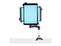 Miniatyrbild 3 av 5: StarTech.com VESA Mount Adapter for Tablets 7.9 to 12.5in - Up to 2kg (4.4lb) - 75x75/100x100 VESA Patterns - Universal Anti-Theft Tablet VESA Mount