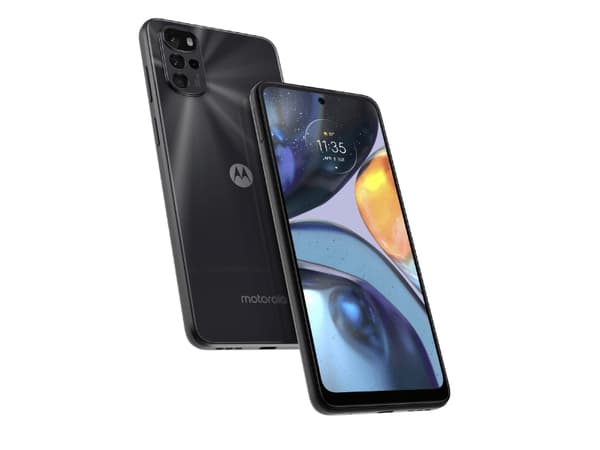 Motorola 22, 16,5 cm (6.5"), 4 GB, 64 GB, 50 MP, Android 12, Sort Sort