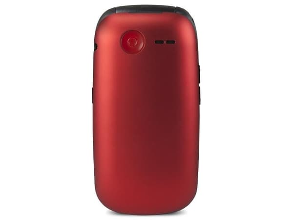 Swisstone BBM 625, Muslingeskal, Single SIM, 6,1 cm (2.4"), 0,3 MP, 800 mAh, Rød